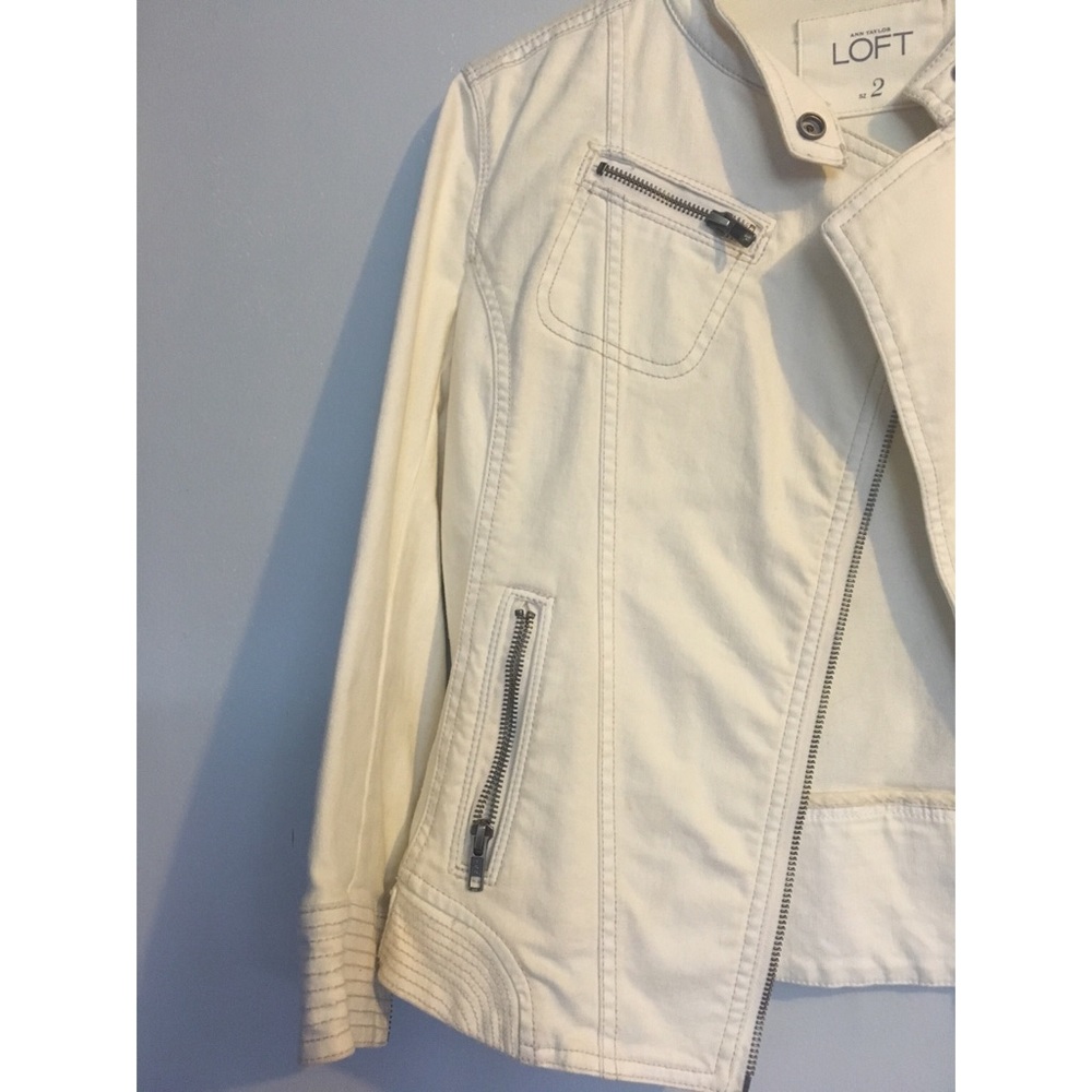 White Jean Jacket